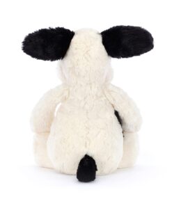 Jellycat Bashful Black and Cream Puppy Stuffed Animal, Medium, 12 inches Medium - 12" 19 618PywP8ozL