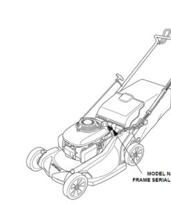 Alternative view of Amazon - GENUINE OEM Honda Harmony II HRR216 (HRR2167VKA) (HRR2167VXA) Walk-Behind Lawn Mower Engines DRIVE V-BELT (Frame Serial Numbers MZCG-8200001 to MZCG-8399999)