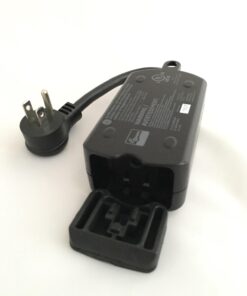 GE Z-Wave Wireless Smart Lighting Control Outdoor Module, On/Off, Plug-In, Black, Hub Required, 12720, Works with Alexa 21 618UoACyzzL