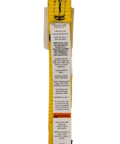 Guardian Fall Protection 01250 2-Foot Single Leg Non-Shock Absorbing Lanyard 2 ft Single Leg/Steel Snap Hook End