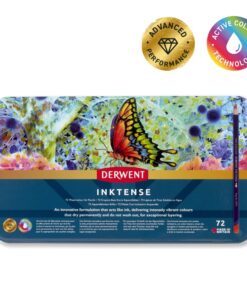 Derwent Coloured Pencils, Inktense Ink Pencils, Drawing, Art, Metal Tin, 72 Count (2301843) (Packaging May Vary) 36 618Ux1yTCyL