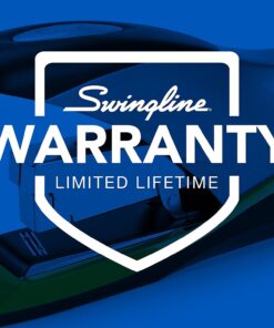 Swingline Stapler, 70 Sheet Capacity, Optima 70, Jam Free, Reduced Effort, Soft Grip, Metal, Black and Silver (87875) Half Strip 21 618WA9xh8fL