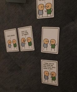 Joking Hazard by Cyanide & Happiness - a funny comic building party game for 3-10 players, great for game night White 39 618XOP9kJTL
