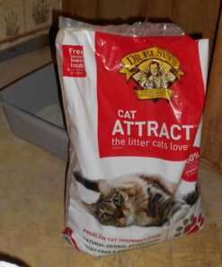 Dr. Elsey's Premium Clumping Cat Litter - Cat Attract - 99% Dust-Free, Low Tracking, Hard Clumping, Superior Odor Control, Natural Herbal Attractant, Unscented & Natural Ingredients, 40 lb 40 Lb / 18.14 Kg 33 618YwuaSRaL