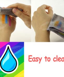 Painting Face kit Crayons, muscccm 16 Colors Makeup Face Paint Sticks Body Tattoo Crayons Kit for Kids, Children, Toddlers, Party, Cosplay 19 618ZIDgjEQL