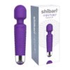 Shibari Mini Halo Vibrator, Wand Massager Vibe, Cordless, Quiet, High Power & Waterproof, Vibration Clitoris Stimulation, Adult Sex Toys, Personal Vibrator for Women, Sex Vibrators (Purple) Purple 47 618ZXO7DKkL