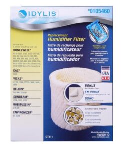 Honeywell Cool Moisture Humidifier, Medium Room, 1 Gallon Tank, White – Invisible Moisture Humidifier for Baby, Kids, Adult Bedrooms – Quiet and Easy to Clean with UV Technology for Everyday Comfort 34 618cy0bI61L