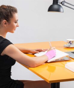 SENHAI Digital Artist Gloves for Graphic Tablet Pen Display, 3 Pack Free Size 2 Finger Gloves for drawing painting - Sapphire Blue, Pink, Black 3 colors - Sapphire Blue, Pink, Black 27 618fZIHT9L