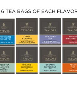 Alternative view of Taylors of Harrogate Assorted Specialty Teas Box , 48 count (Pack of 1) Teabags Assorted Speciality Teas 48 Count (Pack of 1)