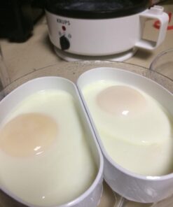 KRUPS F23070 Egg Cooker with Water Level Indicator, 7-Eggs capacity, White 7 Egg Capacity 21 618gsUl9l2L