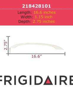 GENUINE Frigidaire 218428101 Door Handle for Refrigerator, White 9 618hTSxXfIL