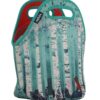 Artovida Artists Collective Insulated Neoprene Lunch Bag With - Design by Michelle Li Bothe (Germany) Birches - Washable Soft Lunch Tote for Work and Picnic - Classic Michelle Li Bothe Birches 31 618i6Y YWL