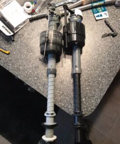 Kohler Genuine Part Gp1138930 Silent Fill Toilet Fill Valve Kit, 12.5" L x 3.5" W x 3" H inches 20 618jikEfuSL