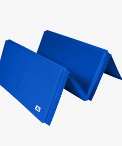 We Sell Mats 4 ft x 8 ft Gymnastics Mat, Folding Tumbling Mat, Portable with Hook & Loop Fasteners 4 ft x 8 ft x 2 in Blue 14 618k9CmxZvL