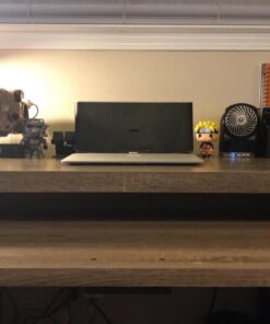 Walker Edison Industrial Wood Computer Writing Desk 4 Storage Shelves and Gaming Gamer Command Center Workstation Desk Home Office, 60 Inch, Driftwood 27 618n9UVZBL 1