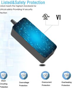 Alternative view of AC Charger Fit for Acer Chromebook R11 C738T CB5-132T CB5-132T-C8ZW CB5-132T-C1LK C738T-C44Z Aspire A315-58 A317-33 A317-53 Spin 1 SP114-31 SP114-31N SP114-31-C3B6 Laptop Power Supply Adapter Cord