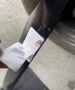 MaxPower 561713B 2-Blade Set for 42" Cut Poulan/Husqvarna/Craftsman Replaces 138498, 138971, 138971X431, 532138971, 53-21278-43, 53-21384-98, Black 26 618pc9KSM8L