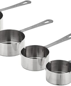 Alternative view of Amco Stainless Steel Measuring Cups, Set of 4