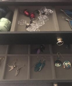 5 Drawer Jewelry Organizer Storage Display Case Box w/Inserts 14 618qVWHdN2L