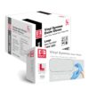 Basic Medical Synmax Vinyl Exam Gloves - Latex-Free & Powder-Free - Large, BMPF-3003(Case of 1,000) Blue Large (Pack of 1000) 30 618rjUZJUpL