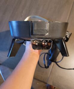 Elite Gourmet EFS-400 Personal Stir Fry Griddle Pan, Rapid Heat Up, 600 Watts Non-stick Electric Skillet with Tempered Glass Lid, Size 7" x 7" 37 618tGVd8vL