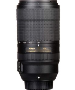 Nikon AF-P NIKKOR 70-300mm f/4.5-5.6E ED VR Fixed Zoom Digital Slr Camera Lens, Black 44 618va96AWRL
