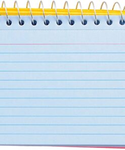 3-Pack Spiral Bound Colored Index Card Books, 3x5-Inch, Ruled, Perforated, Bright Colors: Canary-Cherry-Green-Blue, 50-Count per Book from Northland Wholesale. (3 Packs) 3-Pack 9 618w1J3mxBL