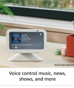 All-new Echo Show 5 (3rd Gen, 2023 release) | Smart display with 2x the bass and clearer sound | Charcoal Device only 25 618wKduHSuL