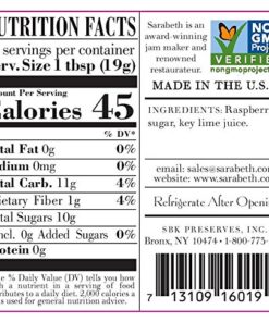 Sarabeth's Legendary Raspberry Key Lime Spreadable Fruits - 9 oz 10 618wLTecanL