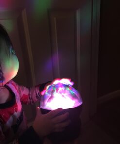 Aurora Northern Light Projection LED Night Light Lamp with 8 Lighting Mode & Speaker, Relaxing Light Show for Baby Kids and Adults, Mood Light for Baby Nursery Bedroom Living Room (Black) Blue,Green 31 618wbZT7SzL