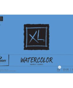 Canson XL Watercolor Paper Pad 12"X18", 30 Sheets