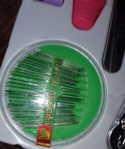Michley Sewing Kits with100 Pieces, 32 Bobbins in, 1.0-inches by 8.0-inches by 9.8-inches, Multi-Color 1.00 x 8.00 x 9.80 inches 22 618x3yaV0OL