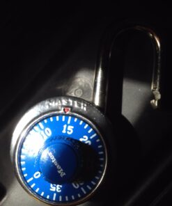 Combination Lock for Gym Lockers – Master Lock Locker Combination Padlock, Pack, Blue – The Ideal Combo Lock for School/Gym Locker Security 22 618yaYEdxSL