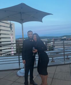 vivianly Women's Thong Heels Sandals Square Open Toe Strappy Heeled Sandal Slip on High Heel Summer Dress Wedding Shoes 7 Black-3.34in 21 61908eqbRwL