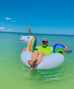 GoFloats Unicorn Pool Float Party Tube - Inflatable Rafts, Adults & Kids 33 6191qJU2X1L