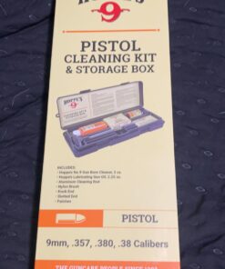 Hoppe's No. 9 Cleaning Kit with Aluminum Rod, .38/.357 Caliber, 9mm Pistol (Packaging's May Vary) 31 61936CZu0yL