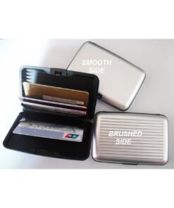 Aluminum Aluma Hard Case Credit Cards Wallet (Assorted 6 Pack) 17 6195Aik2FAL