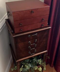 Reed & Barton 43M Bristol Grande Mahogany Flatware Chest,Brown Bristol Grande Mohogany/Brown 23 61968yBWKdL