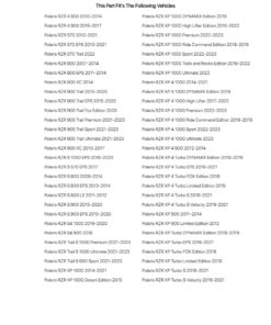 TUSK UTV Cab Pack Black 18 6196usorfJL