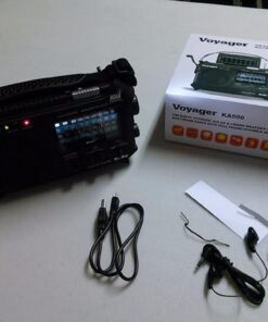 Kaito KA500 5-way Powered Emergency AM/FM/SW NOAA Weather Alert Radio with Solar,Dynamo Crank,Flashlight and Reading Lamp, Color Black 56 61987BC6 fL
