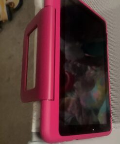 Amazon Fire HD 8 Kids Pro tablet- 2022, ages 6-12 | 8" HD screen, slim case for older kids, ad-free content, parental controls, 13-hr battery, 32 GB, Rainbow Universe 43 61988LYy21L