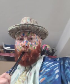 Mosaiz Facepaints Makeup Palette, Facepaint and Body Paint Set, Makeup Kit for Kids Party and Purim Costumes, Make up for Kids and Adults Professional, 18 Colors, 4 Metallic, 3 Brushes 30 Stencils 33 619B 3A14GL