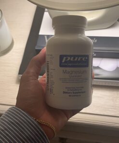 Pure Encapsulations Magnesium (Glycinate) - Supplement to Support Stress Relief, Sleep, Heart Health, Nerves, Muscles, and Metabolism* - with Magnesium Glycinate - 90 Capsules 90 Count (Pack of 1) Standard Packaging 33 619BeogOFZL