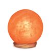 Himalayan Glow Wide Hand Carved, 8-11 LBS, Natural Globe Salt Lamp - 1451 Globe Night Salt Lamp