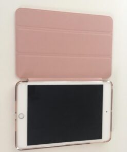 MoKo Case Fit iPad Mini 5 2019 (5th Generation 7.9-inch) iPad Mini 4, Slim Smart Shell Stand Folio Protective Cover with Soft TPU Translucent Frosted Back, Auto Wake/Sleep - Rose Gold 52 619Caaf1aL