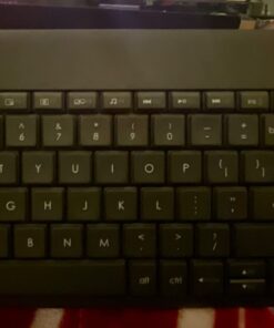 Logitech K400 Plus Wireless Touch With Easy Media Control and Built-in Touchpad, HTPC Keyboard for PC-connected TV, Windows, Android, Chrome OS, Laptop, Tablet - Black Floral 41 619DUQruNKL