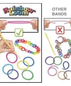 Rainbow Loom® Monster Tail™ Kit Features Compact Loom and Case, Makes Monster Sized Bracelets, Easy for Travel, Includes Exclusive Monster Tail Loom, and 2 Bracelet Instructions for Boys and Girls 7+ 11 619EzqH7e1L