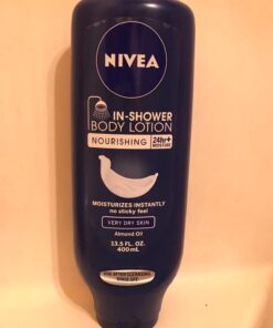 NIVEA Nourishing In Shower Lotion, Body Lotion for Dry Skin, 13.5 Fl Oz Bottle 27 619Gf90uUgL