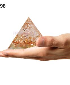 Funshowcase Pyramid Resin Epoxy Mold for Jewelry, Polymer Clay, Soap Making, Cabochon Gemstone Crafting Projects Square Pyramid Medium 2x2x2inch 17 619GocoOv1L