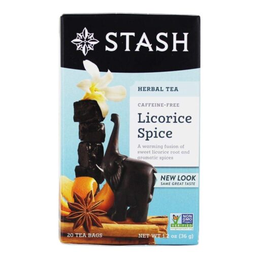 Stash Tea Tea Licorice Spice 20 Count (Pack of 1)